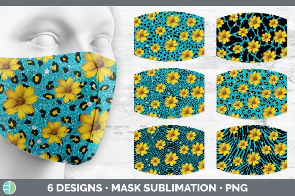 Unleashing Wild Creativity with Teal Animal Print Mask